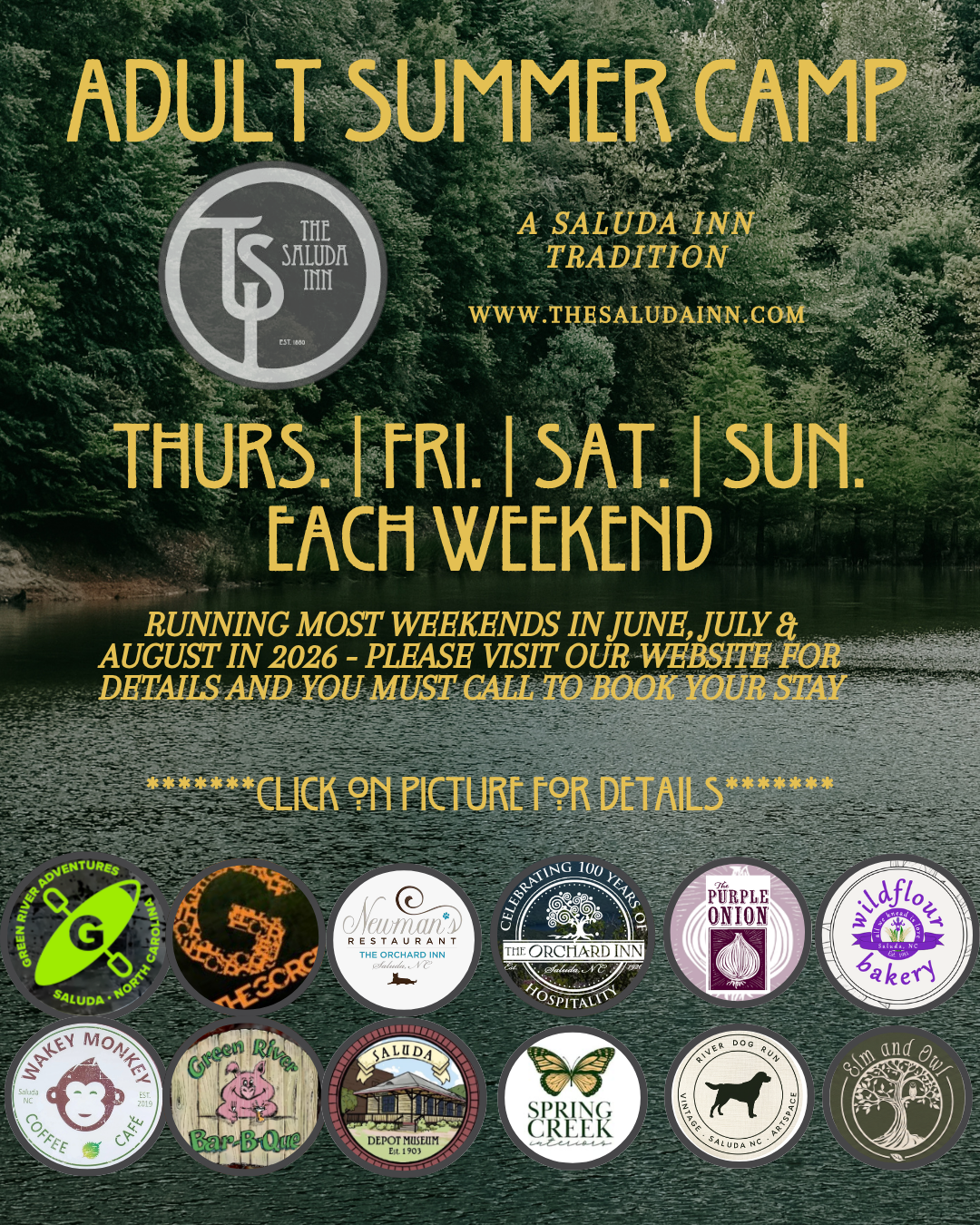 Adult Summer Camp — By Popular Demand!